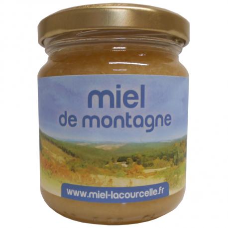 Miel de montagne Bio - pot de 250 g