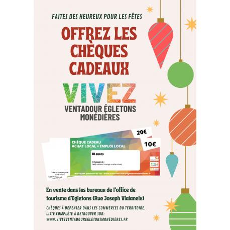 Offrez des chèques Cadeaux