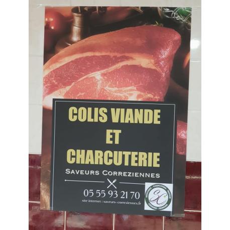 Colis Viande et charcuterie