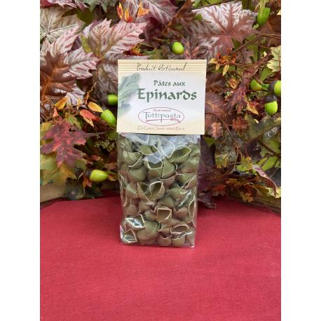 Pâtes Bio Artisanales aux épinard 300 g Pâtes Bio Artisanales aux épinard 300 g