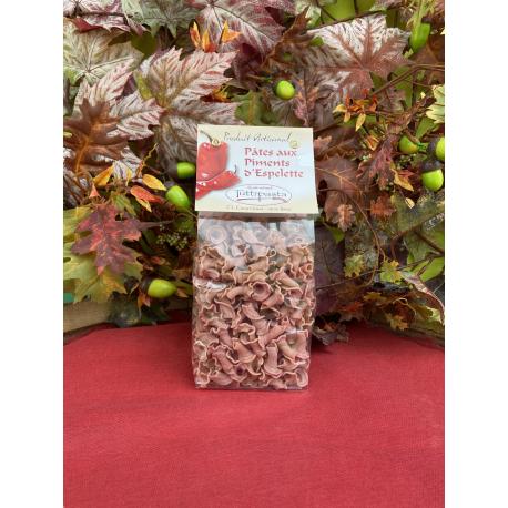 Pâtes Bio Artisanales aux Piments d'Espelette 250 g Pâtes Bio Artisanales aux Piments d'Espelette 250 g
